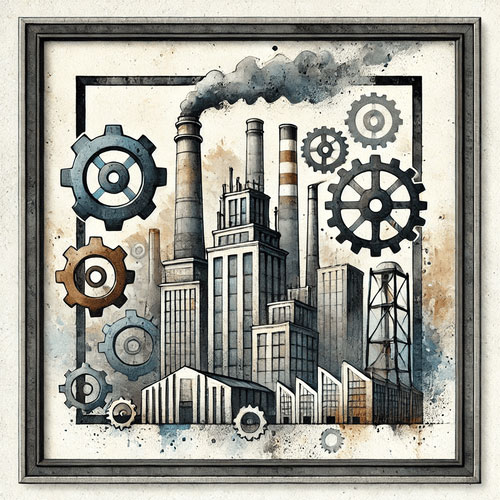 Endüstri – Sanayi Duvar Sanatı Nedir?