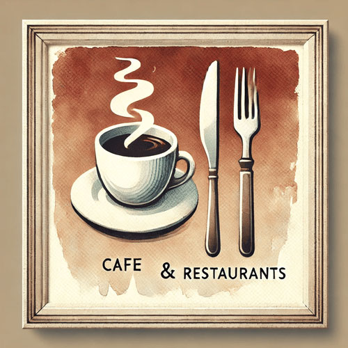 Restoran, Kafe ve Yemekhane Duvar Dekorasyonu