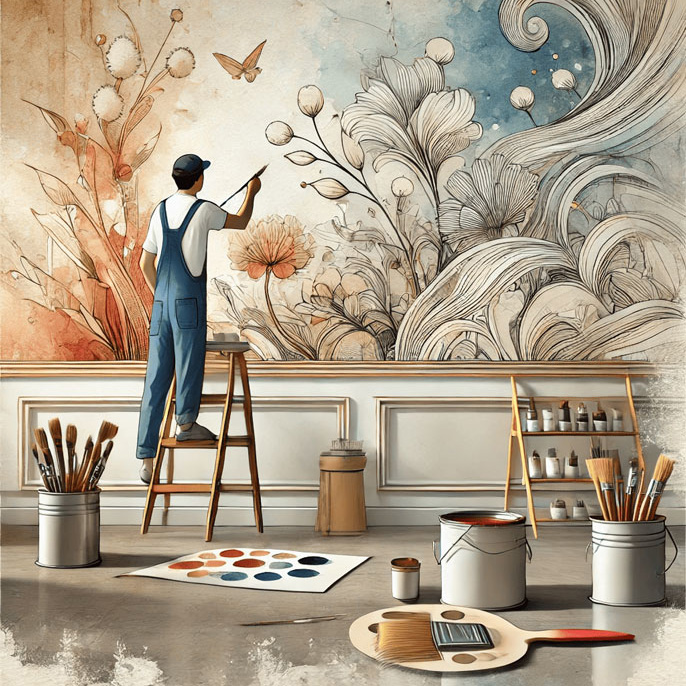 Dekoratif Duvar Resimleri Hizmeti Nedir?