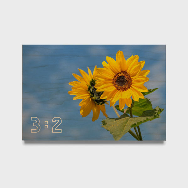 3:2 Yatay Ahşap Tablo (SB)