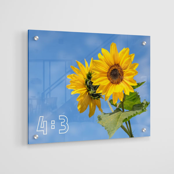 4:3 Yatay Akrilik Tablo